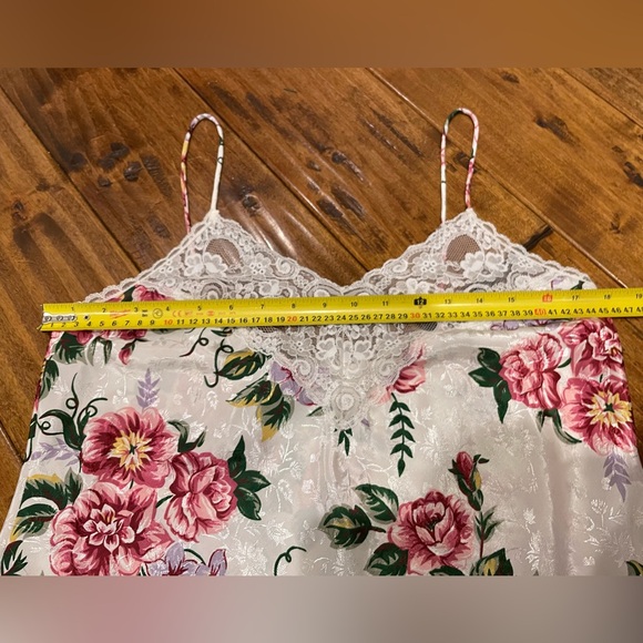 Romantic Moods by Val Mode floral chemise nightie - Picture 6 of 7